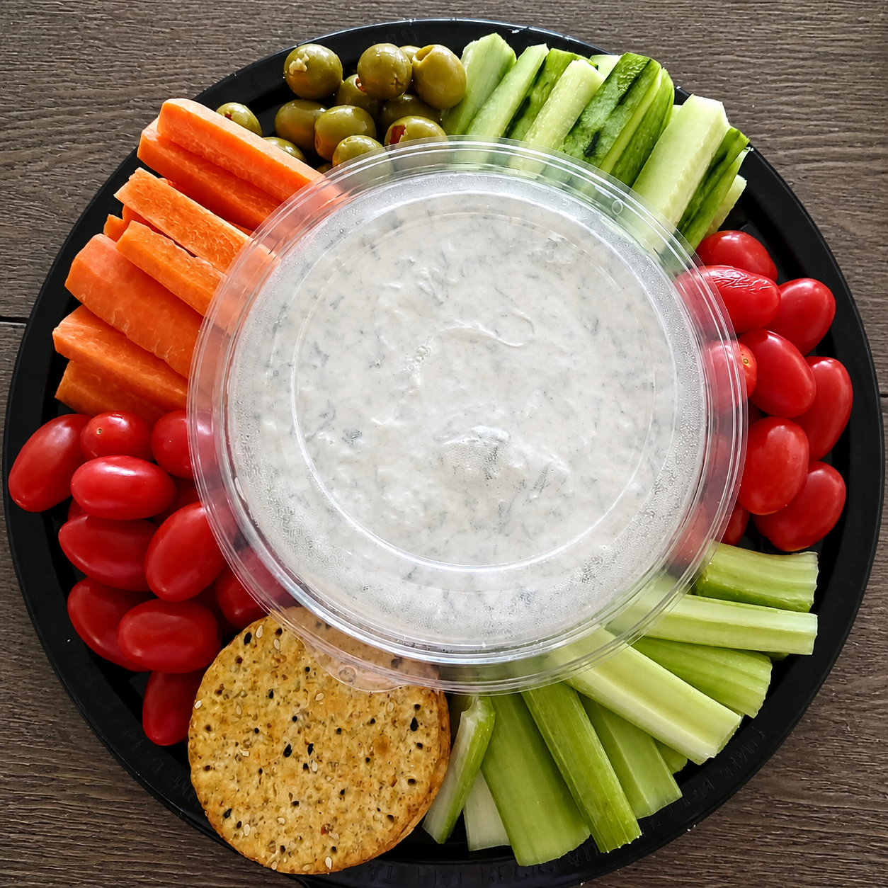 Dip chico con verduritas
