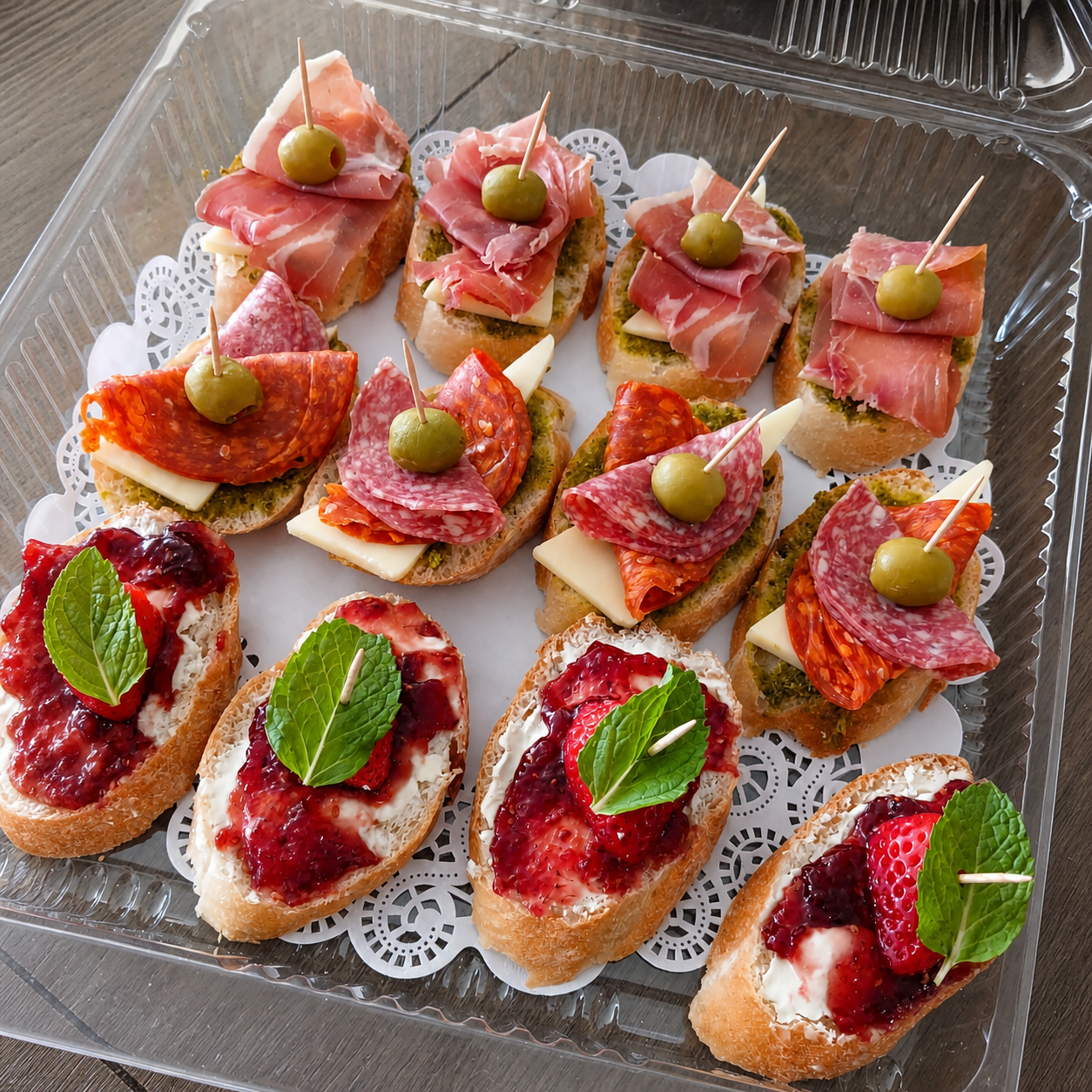 Charola de tapas